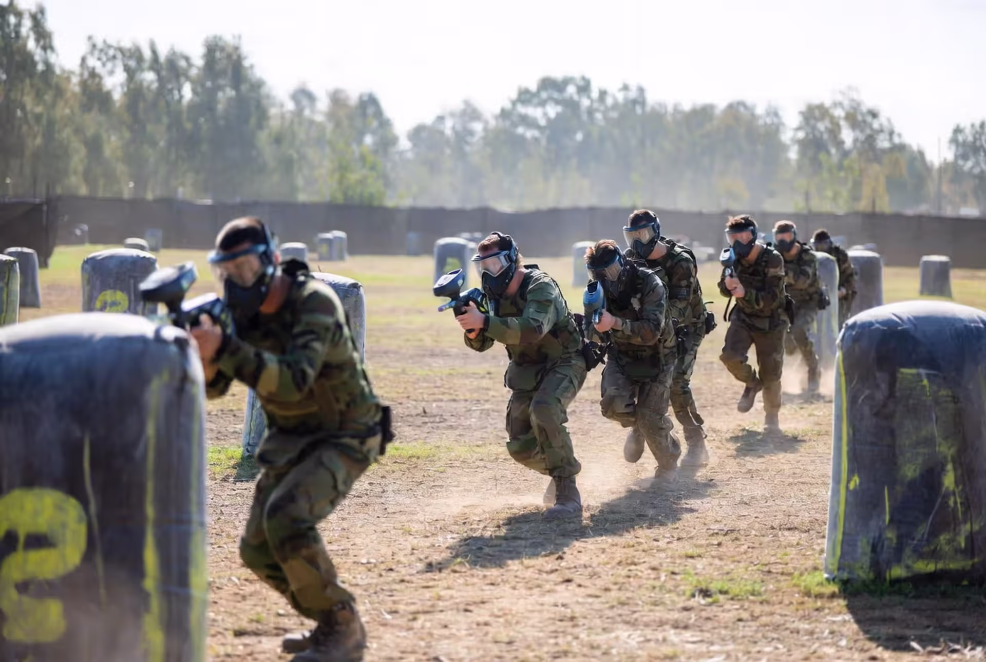 Teamwork wins firefights
